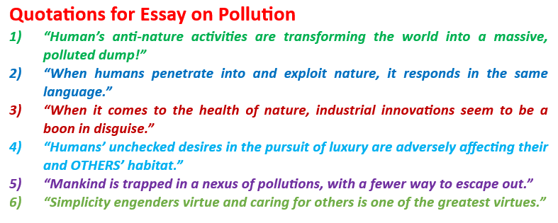 urdu essay on environmental pollution